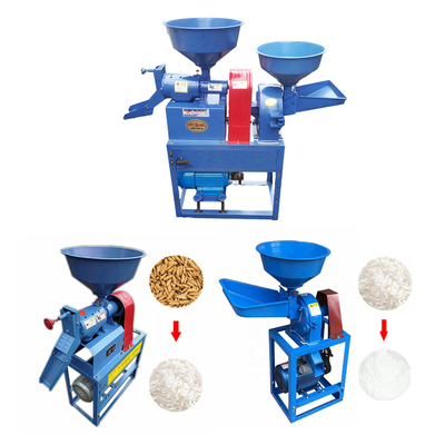 High Yield Wanda Home Use Small Corn Seed Huller Rubber Roller Paddy Mill